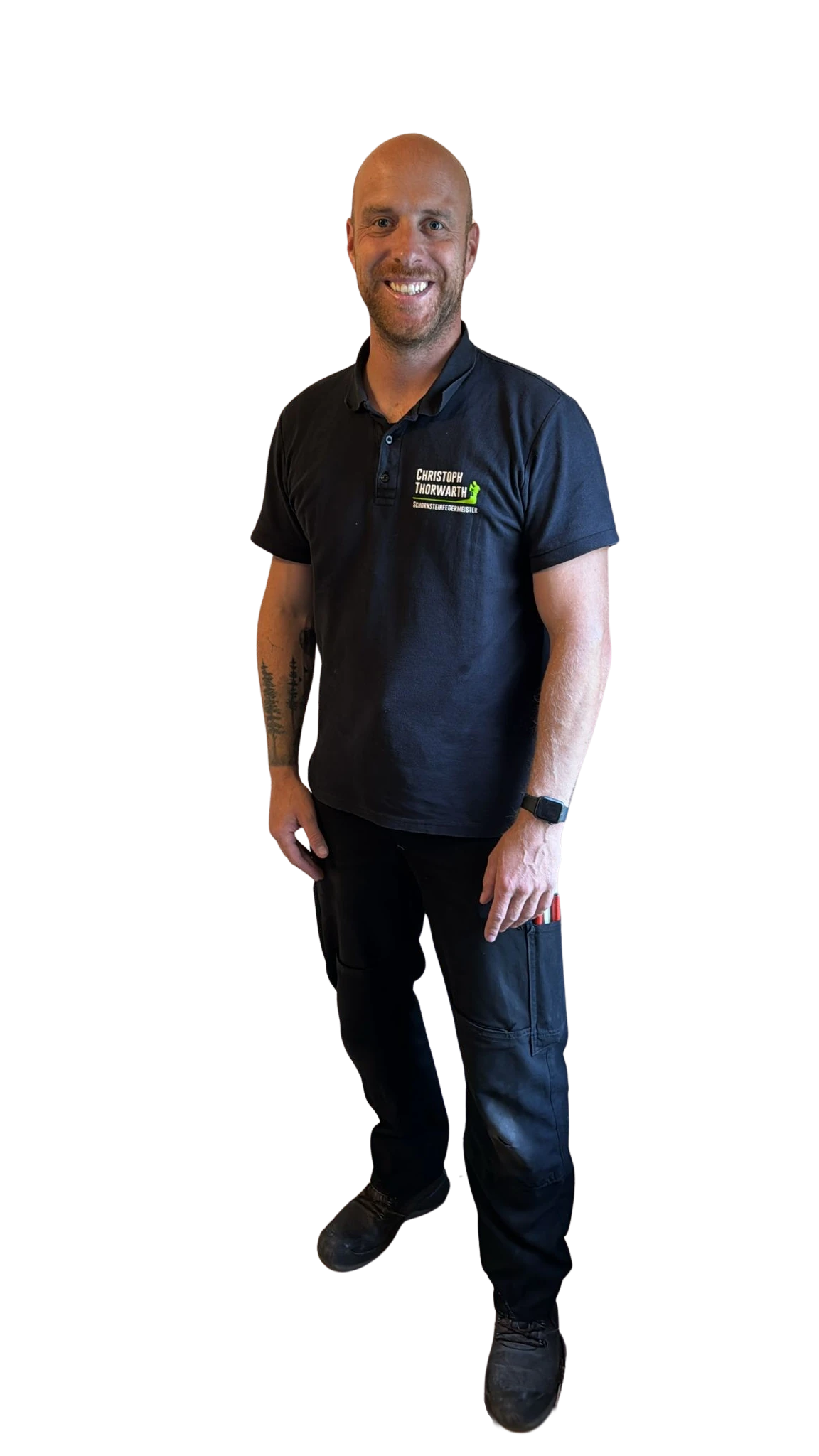 Schornsteinfegermeister Christoph Thorwarth